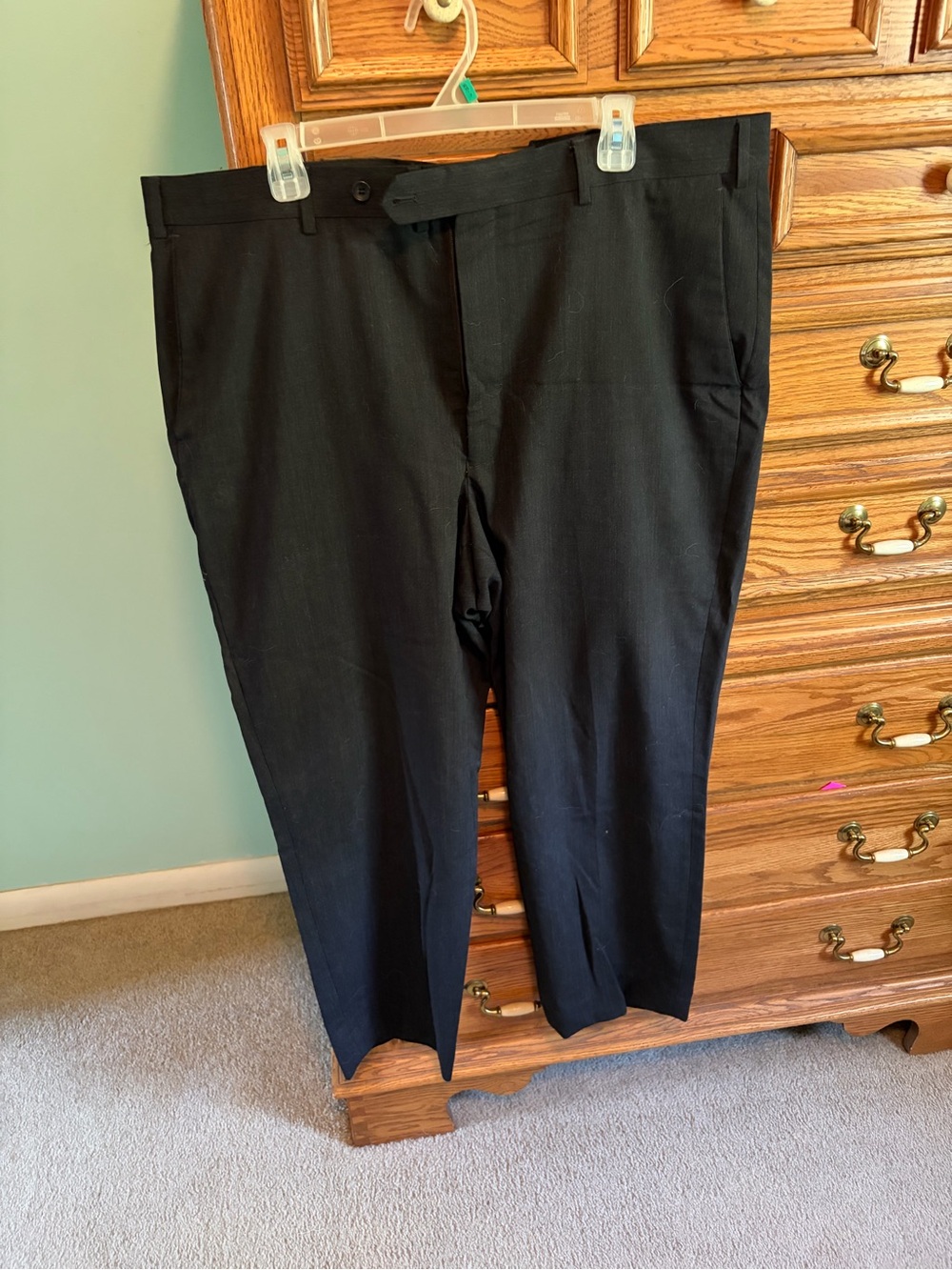Classic Black Men's Dress Pants